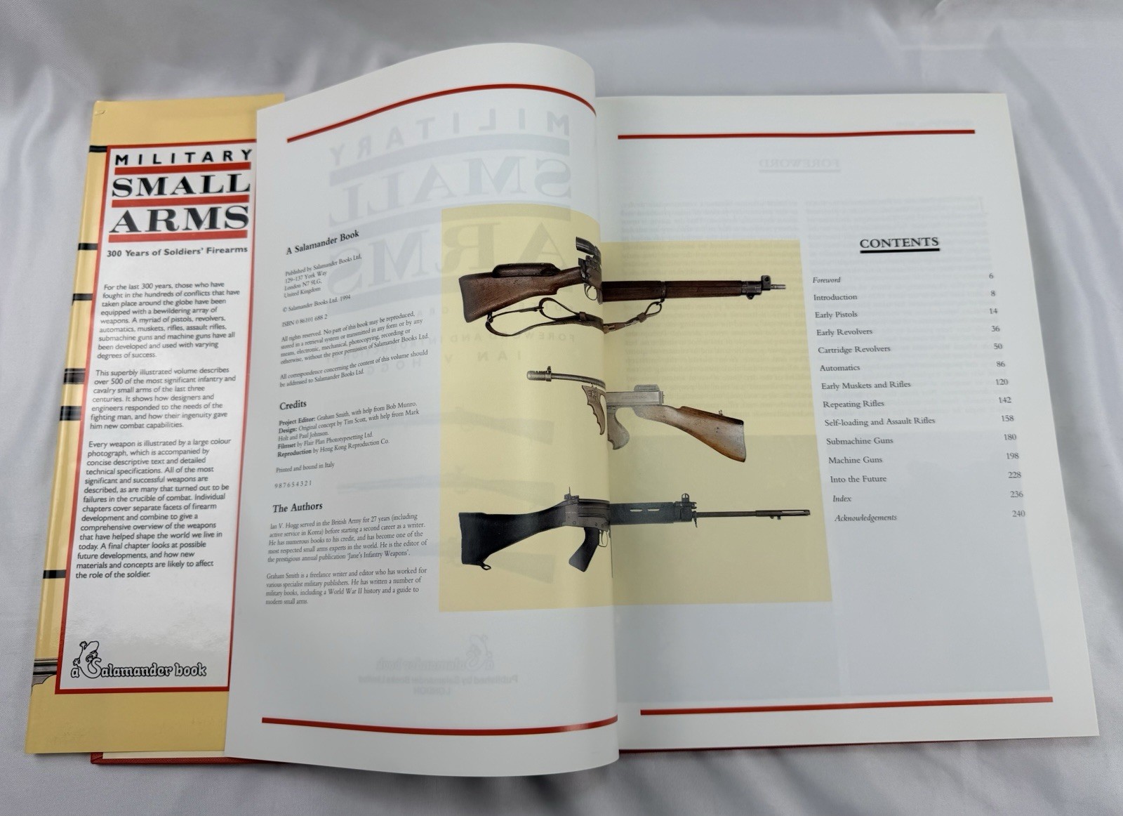 Military Small Arms 300 Years of Soldiers’ Firearms Graham Smith Salamander Book