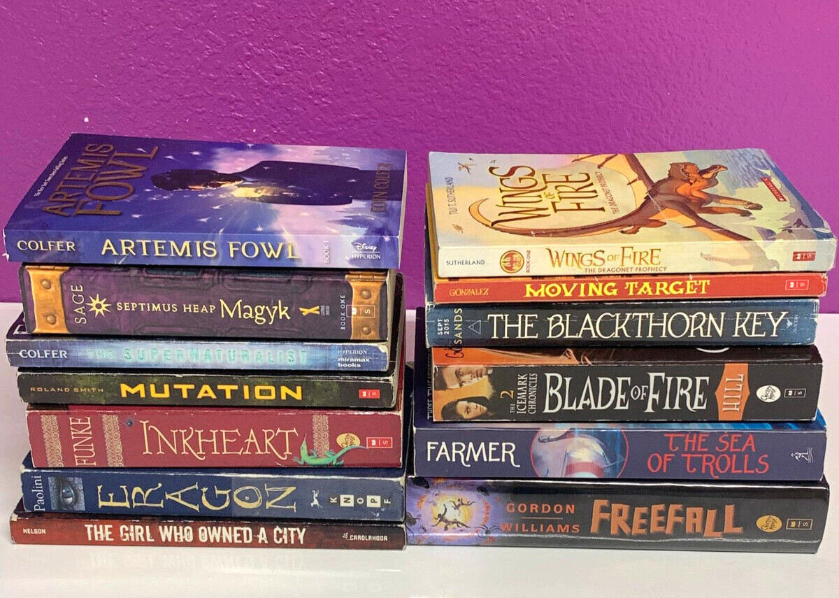 13 Fantasy Sci-Fi Dystopian Contemporary Magic Drama Mystery TEEN Books lot