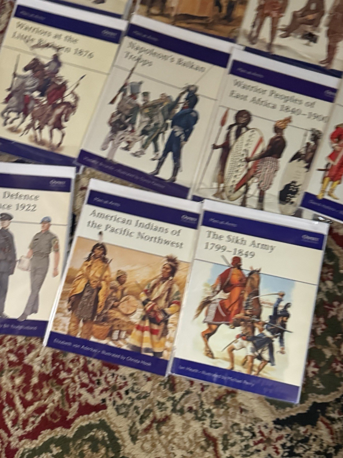 Osprey Men-at-Arms Various Series Illustrated Military War Book Lot of 69