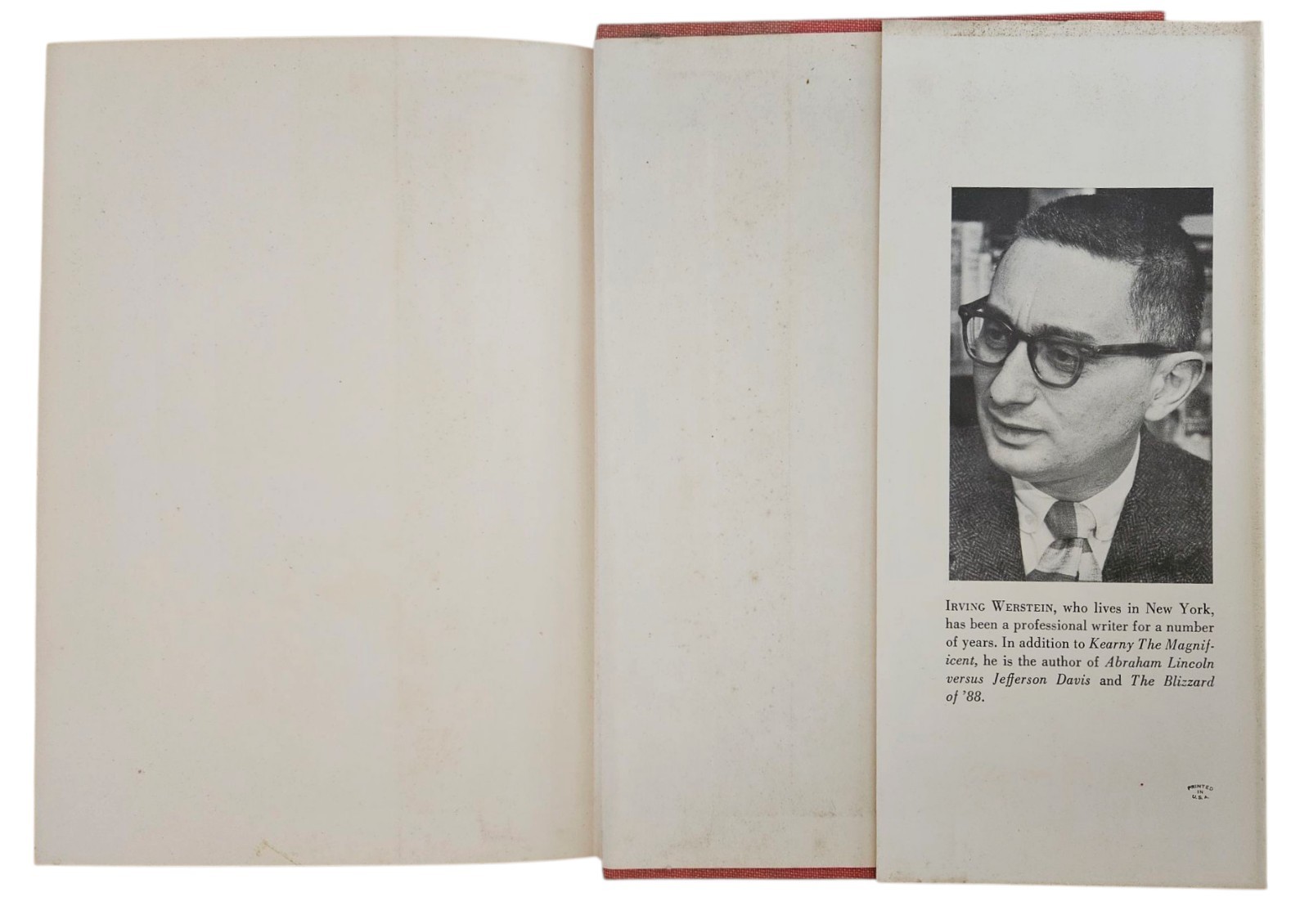 Vintage Kearney The Magnificent HC Book Irving Werstein 1962