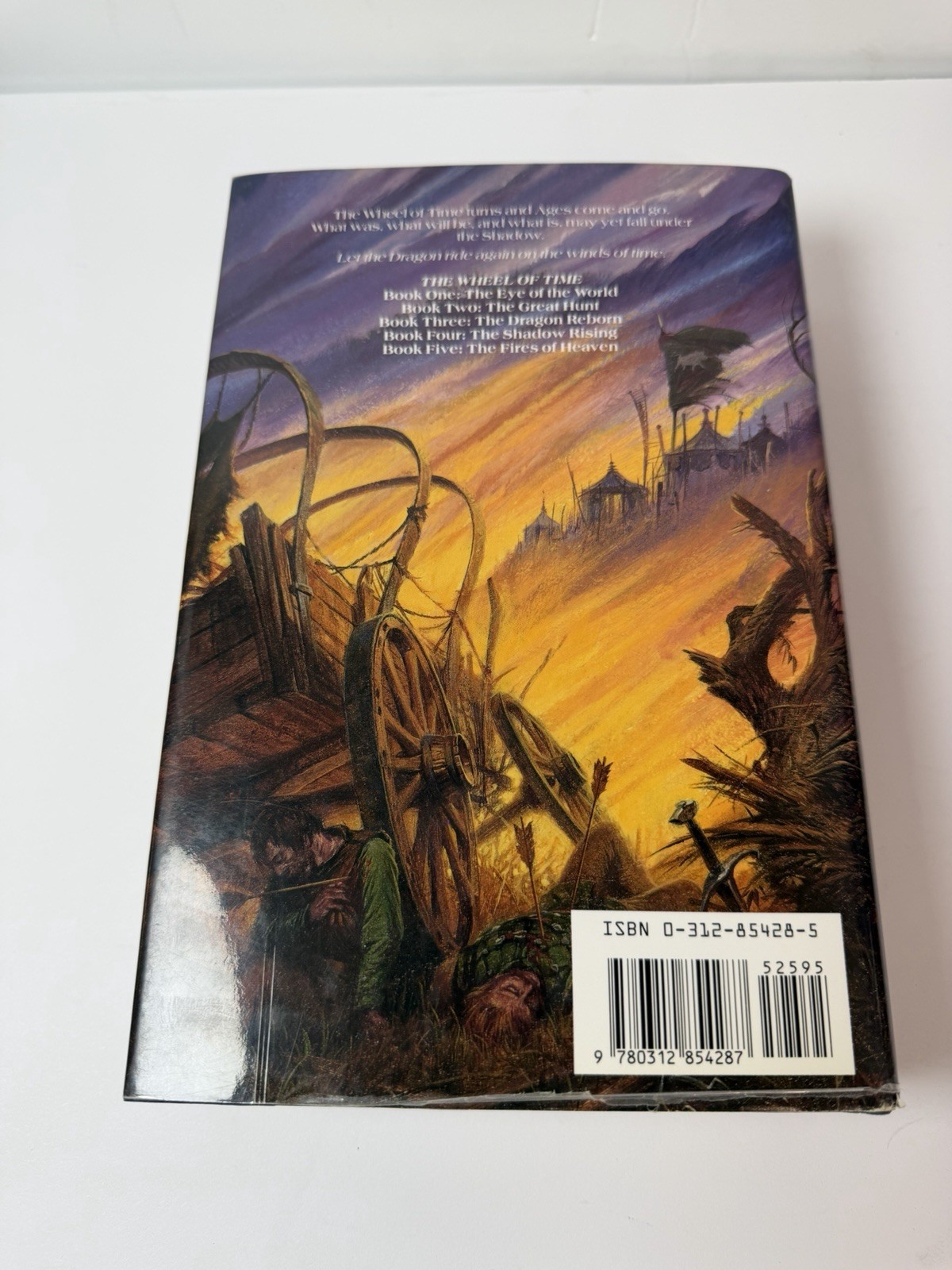 Lord of Chaos by Robert Jordan 1st Edition/1st Print HC Wheel of Time
