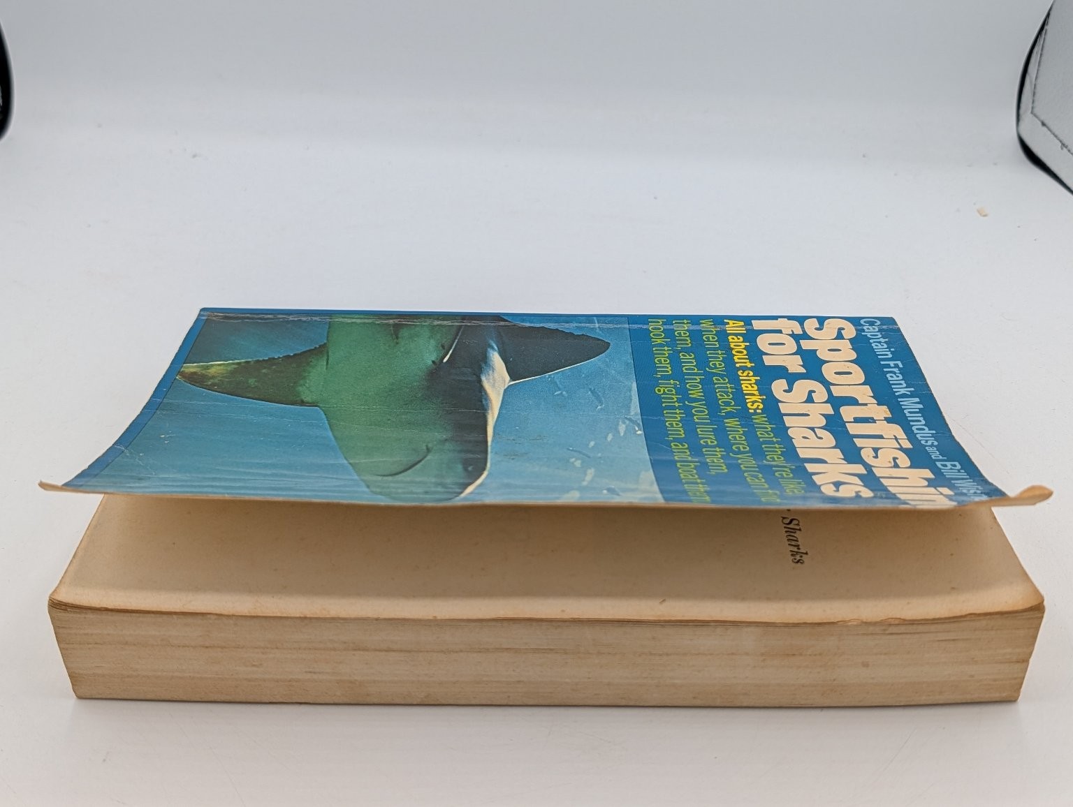 Sportfishing for Sharks Mundus Wisner 1976 Paperback Fishing Marine Life