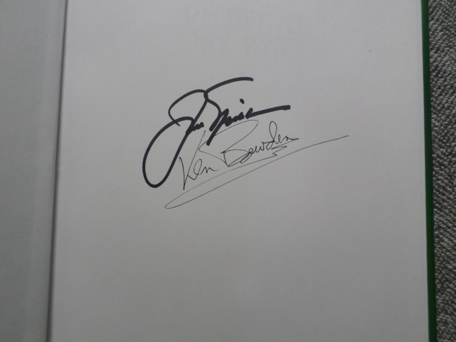 Putting My Way: A Lifetime’s Worth of Tips SIGNED Jack Nicklaus & Ken Bowden