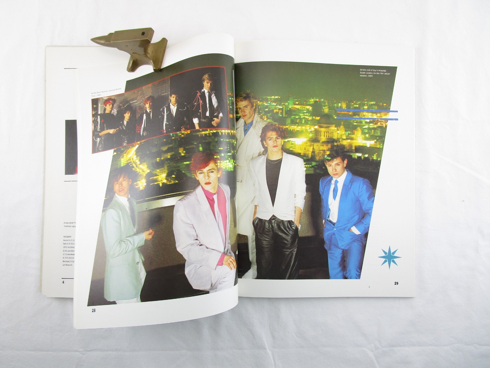 Duran Duran The Book Of Words & The Official Lyric Book Used