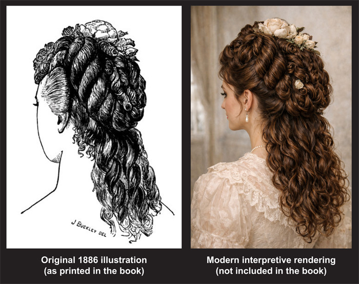 1886 Hairstyle Book (Vintage Victorian Hairstyling)