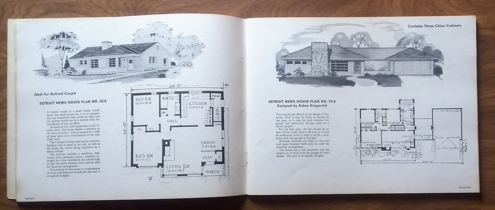 Vintage Book 103 Most Popular Detroit News House Plans Michigan Architecture