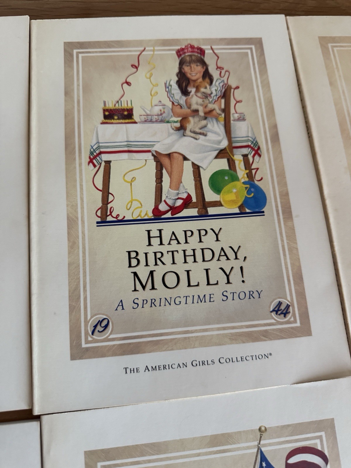 Rare! The Pleasant Company Boxed Molly Paperback Books Original Release Set Of 6