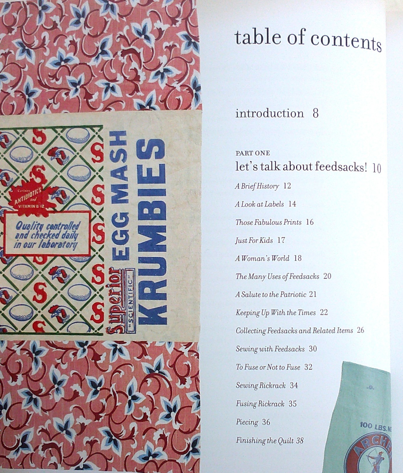 Sugar Sack Quilts 12 Quilts Using Vintage or Reproduction Fabrics Pattern Book