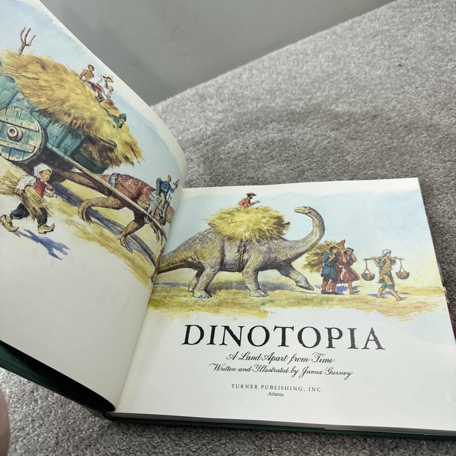 Dinotopia by James Gurney 1992 1st Edition HC DJ – Great Condition!