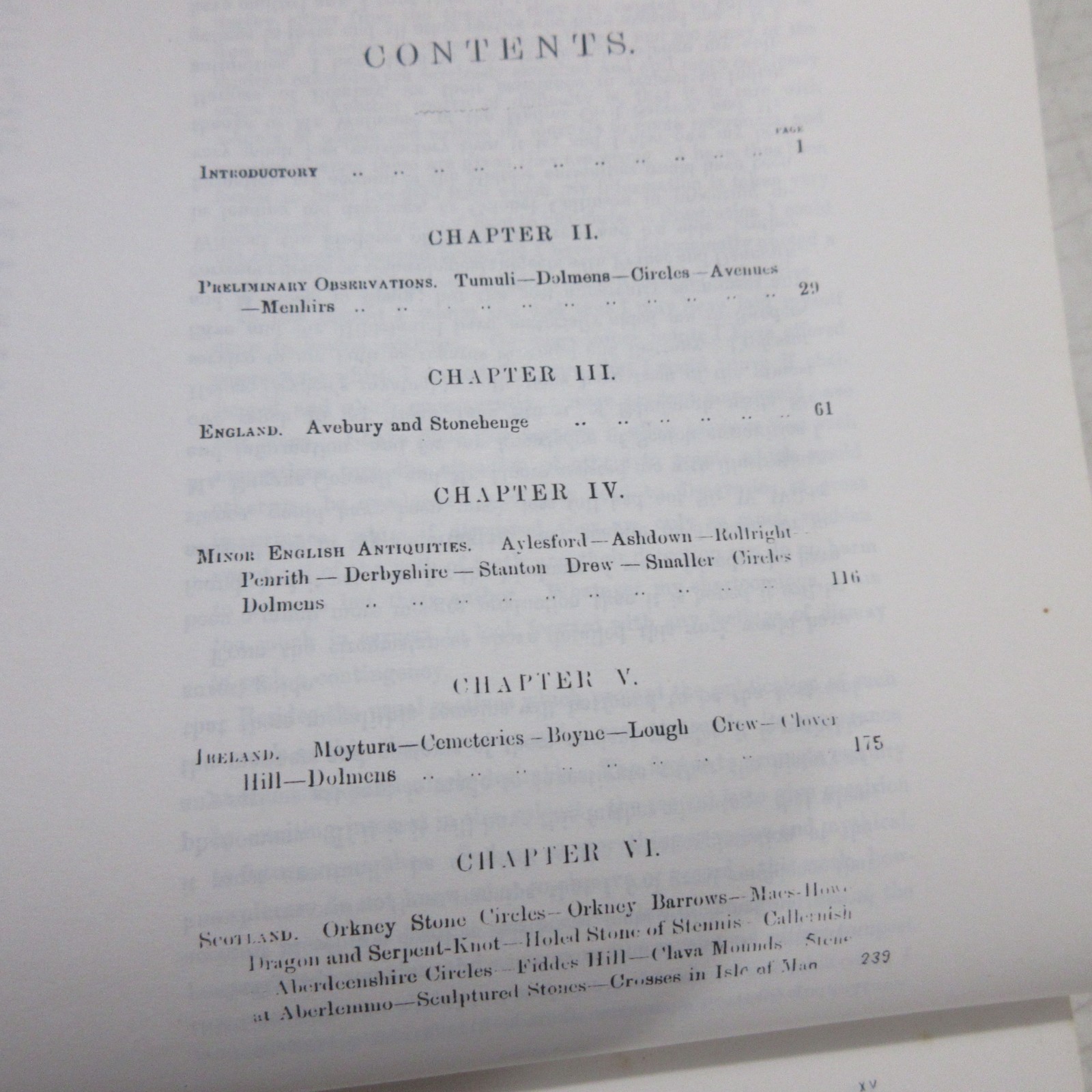 Megaliths Rude Stone Monuments All Countries Ages Uses Antique Book Reproduction