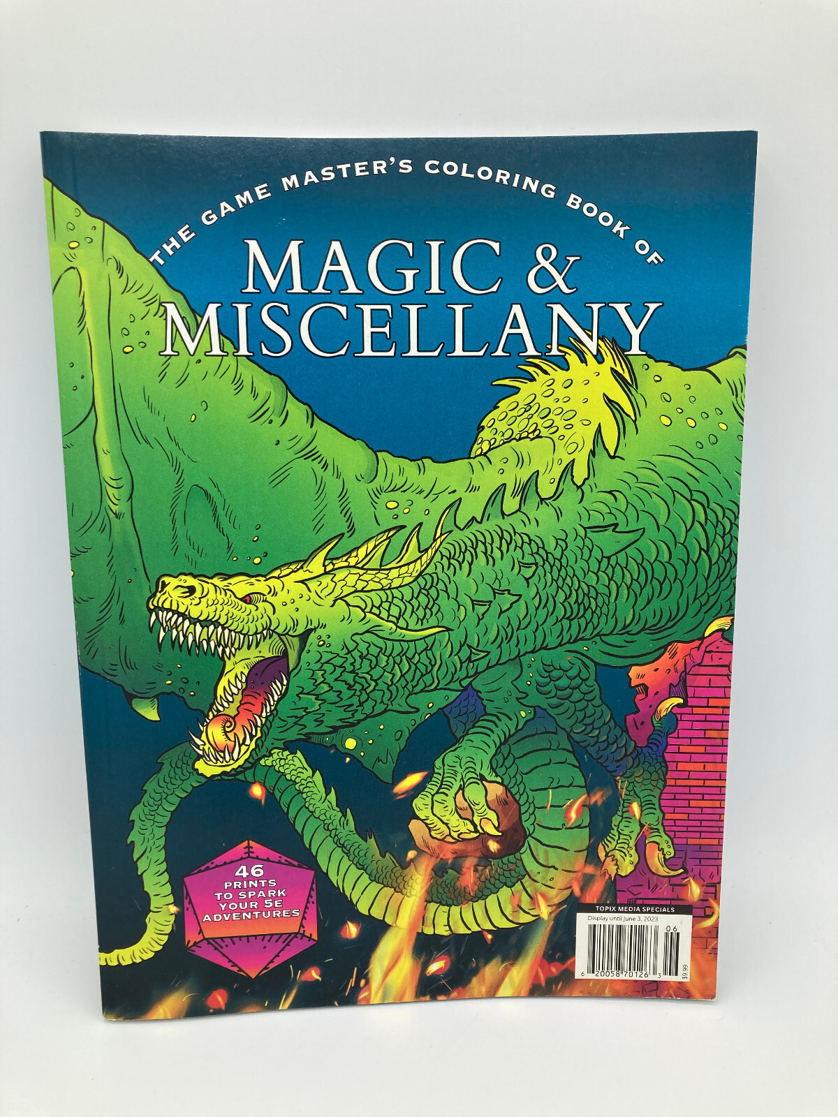 The Game Master’s Coloring Activity Book of Magic & Miscellany Paperback
