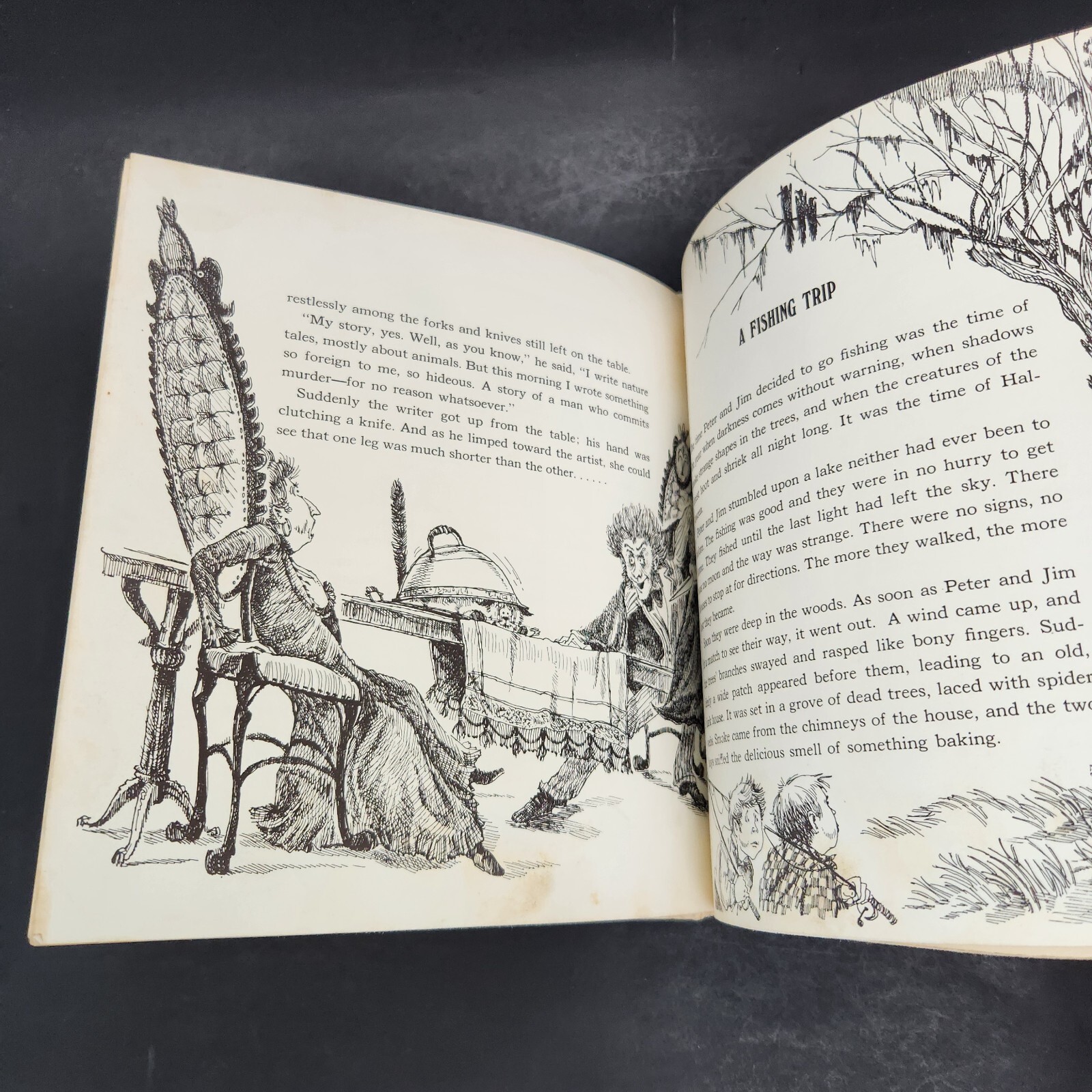 1973: Squeals & Squiggles & Ghostly Giggles by Ann McGovern 1st Printing HCDJ