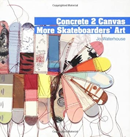 Concrete 2 Canvas: Skateboarders Art Paperback Jo Waterhouse