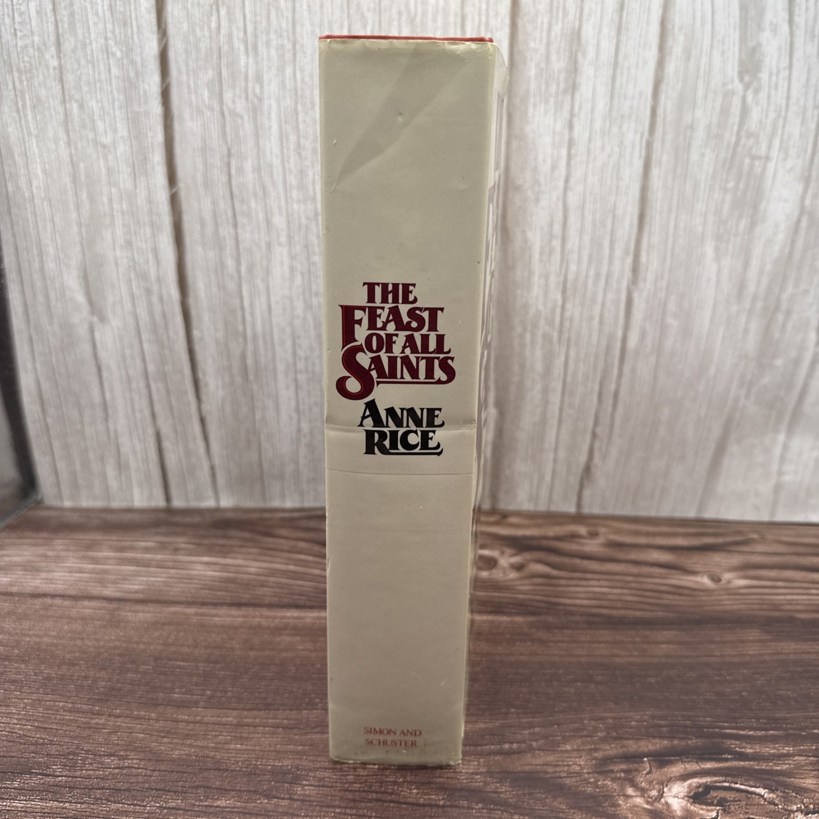 Anne Rice Feast of All Saints HC DJ 1979 First Edition First Printing Novel