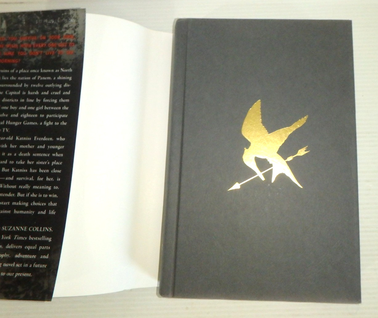Hunger Games Trilogy + 1 Suzanne Collins & 1000 pc Puzzle (LN) HB w/DJ – 1st