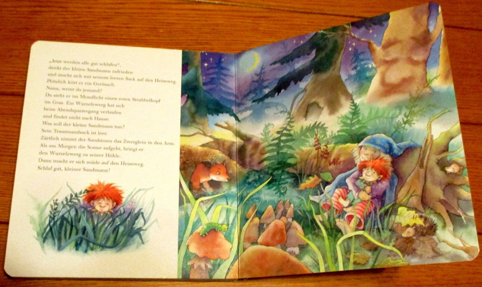 2008 My First Sandman Stories German Text Board Book 34 Pages NICE!!!!