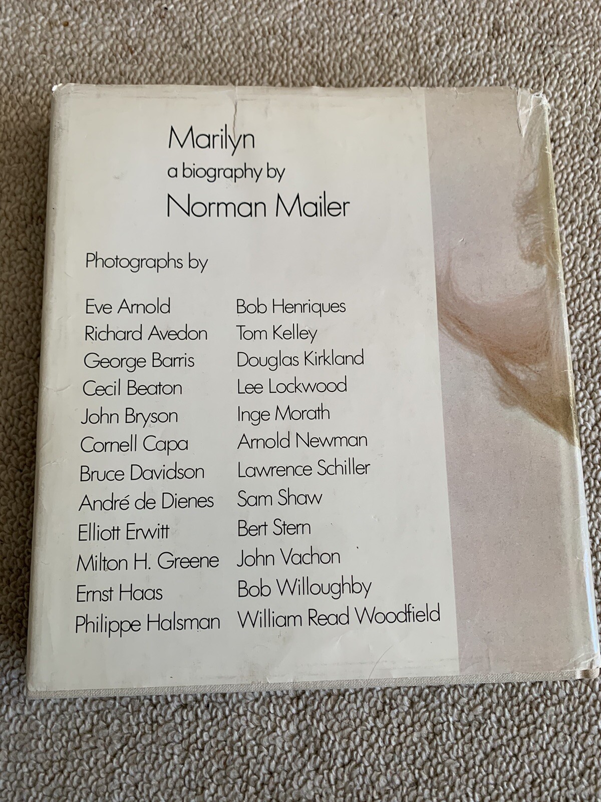 MARILYN, a Biography by Norman Mailer 1st Edition 1st Printing Hardcover 1973