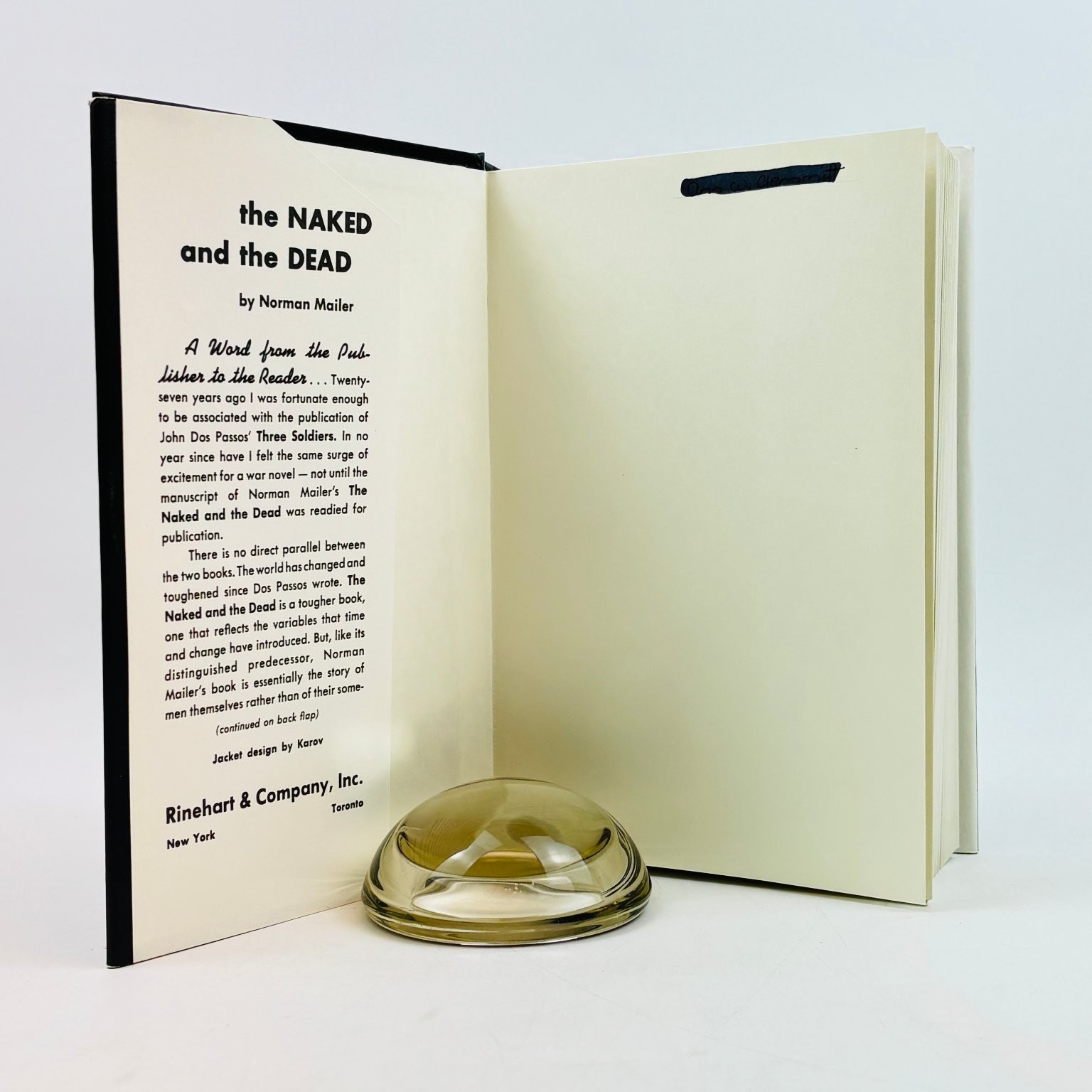 The Naked and the Dead Norman Mailer 1976 First Edition Library Facsimile Novel