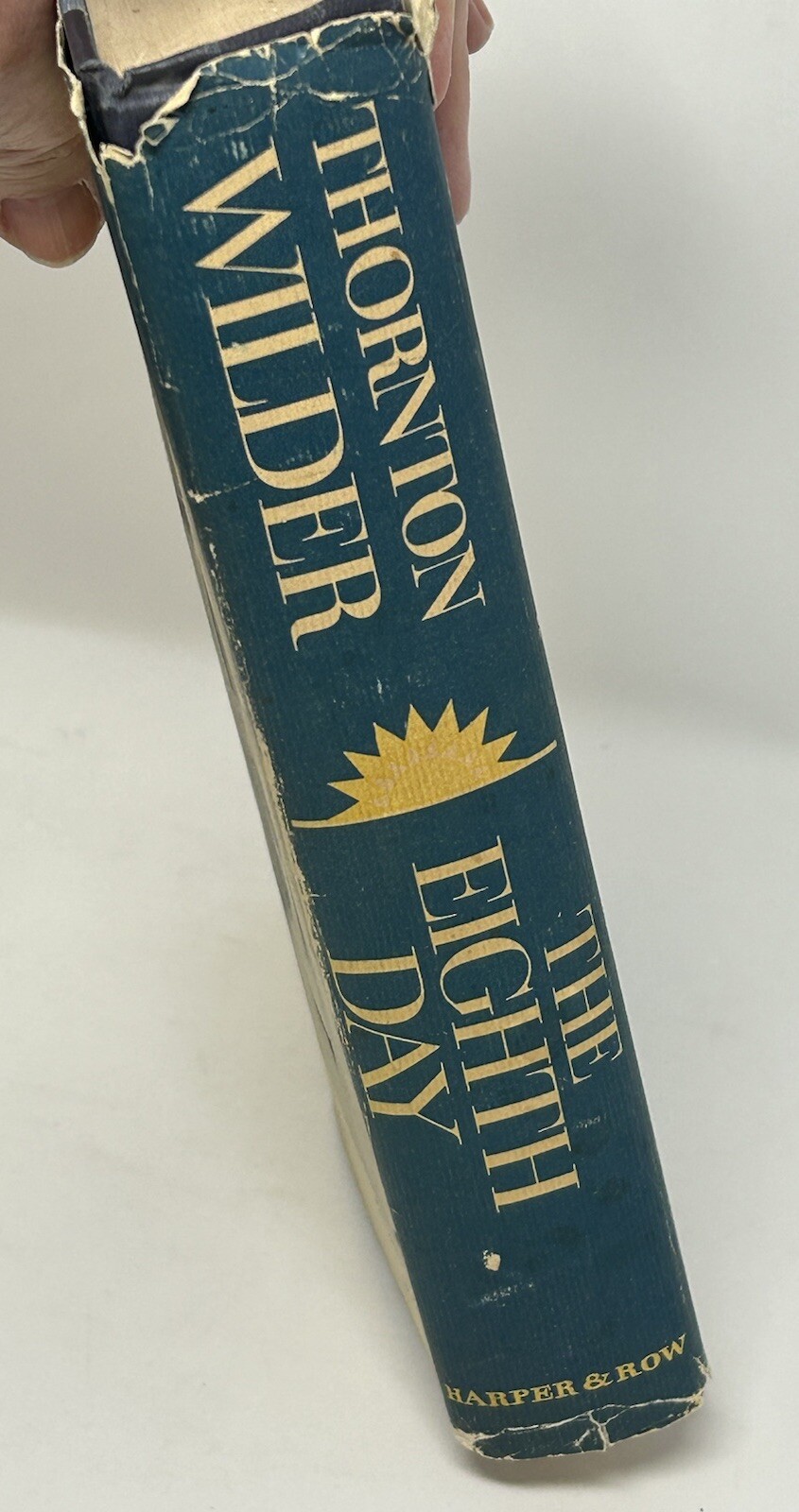 The Eighth Day by Thornton Wilder First Edition 1967 Vintage 435 pages
