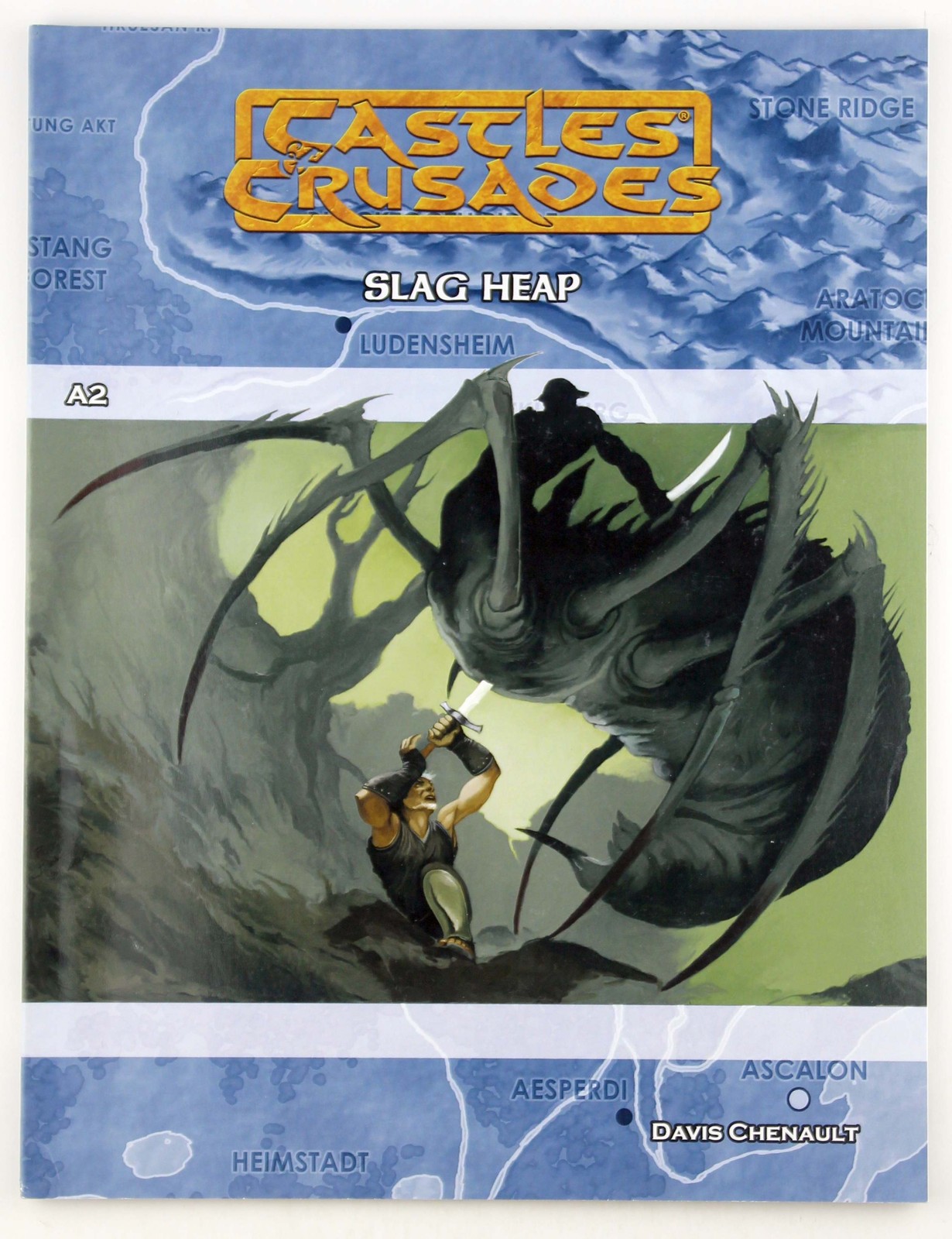 Castles & Crusades A2 Slag Heap Davis Chenault Troll Lord Games