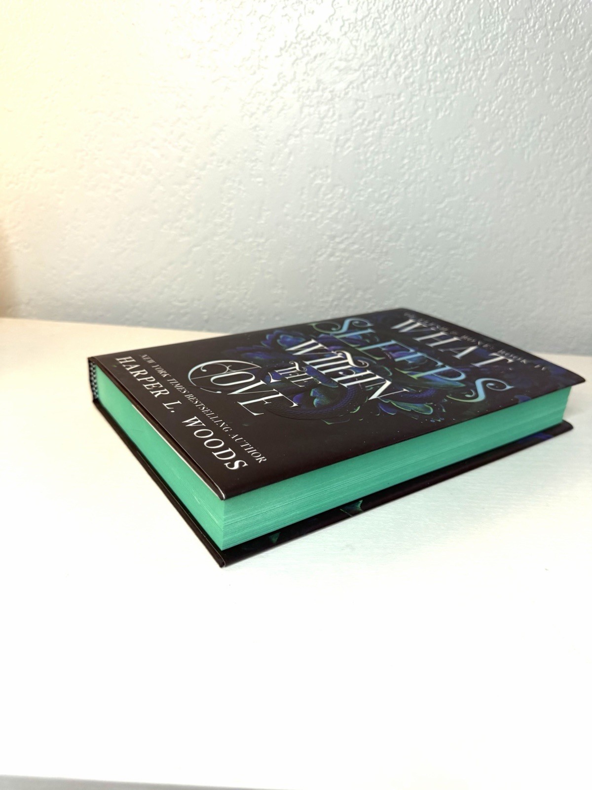 What Sleeps Within the Cove by Harper L. Woods – Brand New – Spray Edges