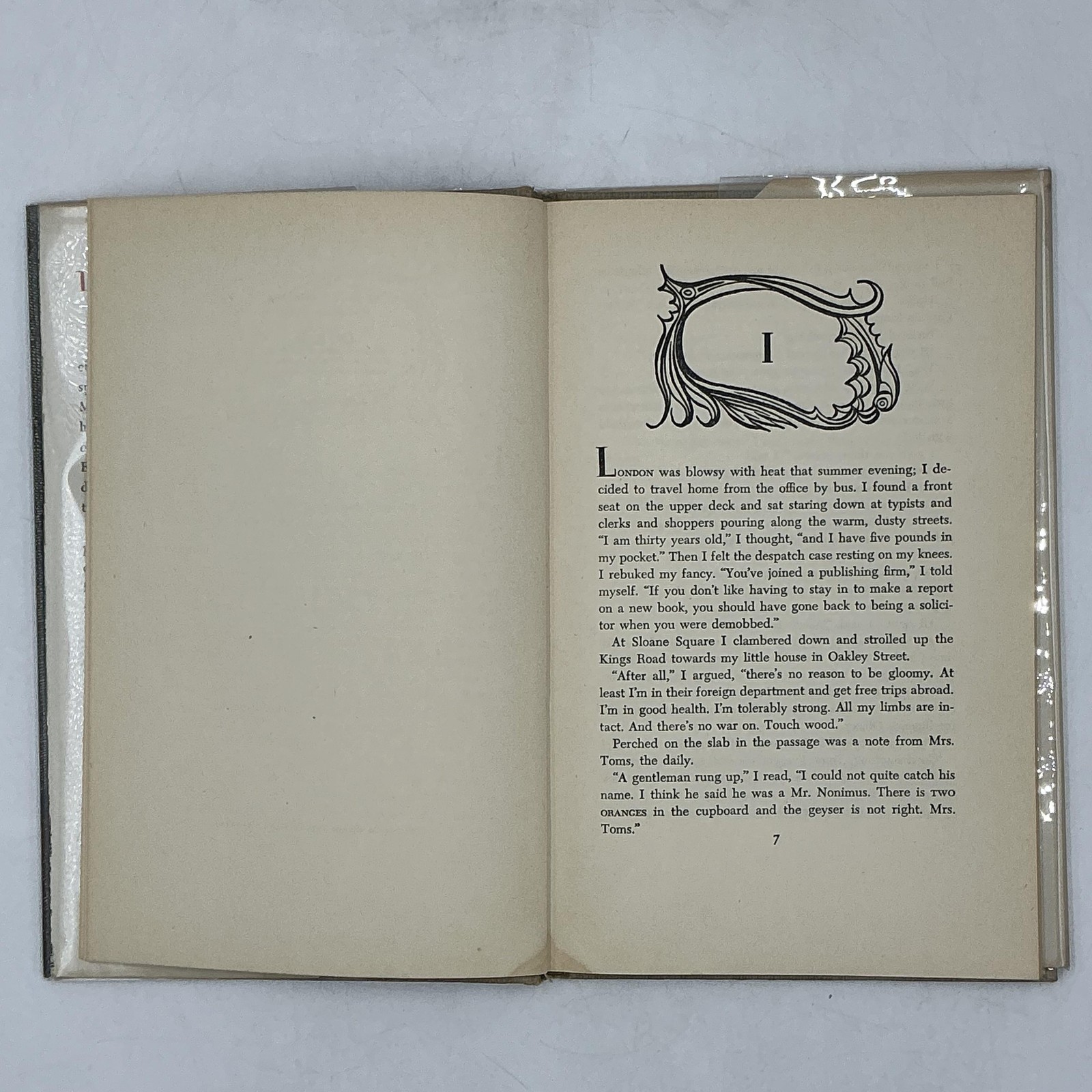 THE SERVANT Robin Maugham 1949 Hardcover First Edition Harcourt Brace DJ