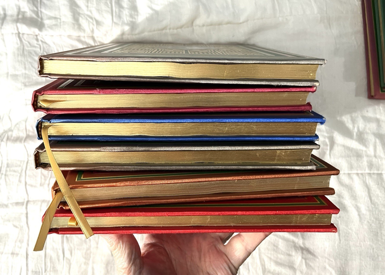 Treasures of the World Stonehenge Press, 12 Volumes, Fine Binding Rare