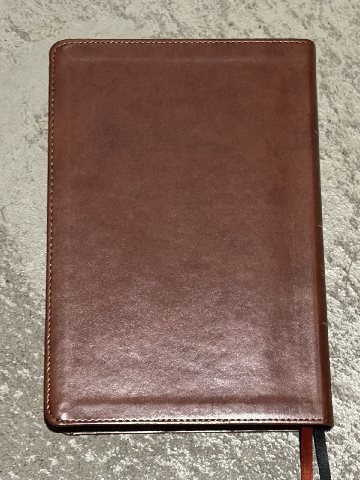 CSB Large Print Ultrathin Reference Bible 2017 LeatherTouch