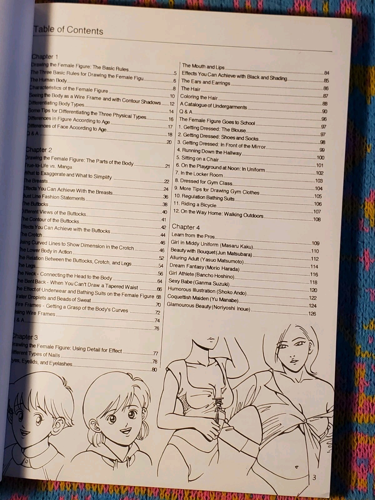 How To Draw MANGA (3 Book Lot) Female & Male Characters Making Anime Art Drawing