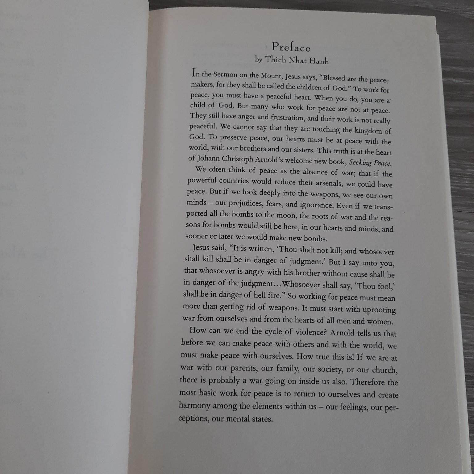Seeking Peace Johann Christoph Arnold 1998 Spirituality Plough Publishing House
