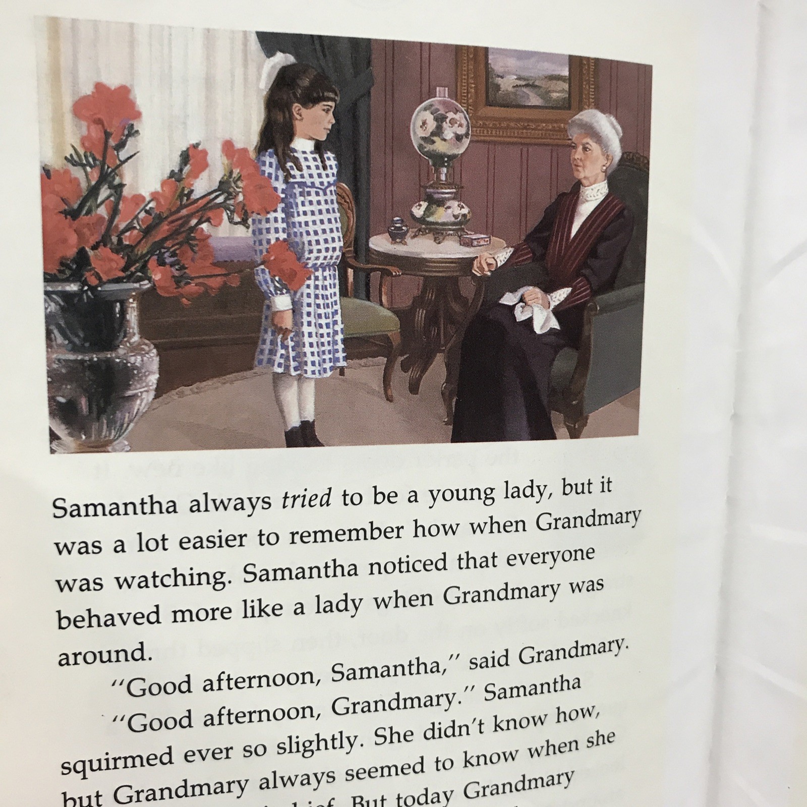 Pleasant Company American Girl Collection Keepsake Edition Book Set Samantha