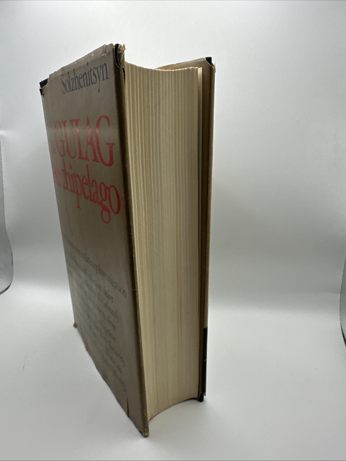 The Gulag Archipelago, 1918-1956 by Solzhenitsyn (Hardcover, 1974, UNMARKED!)