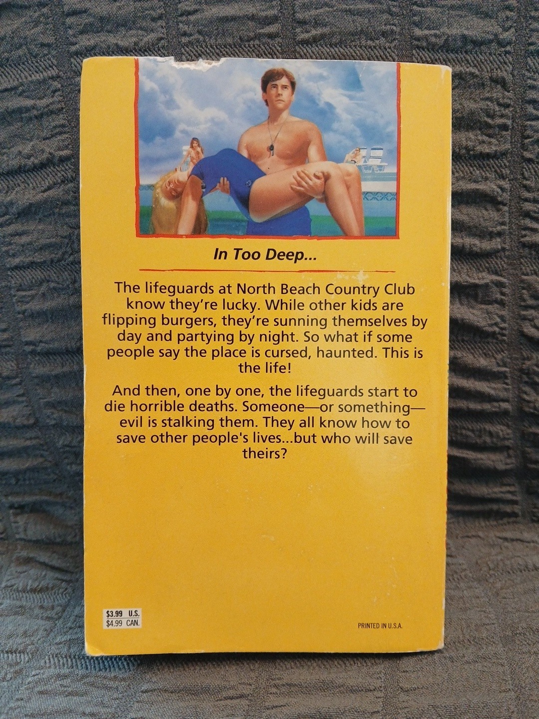 R.L. Stine – Bundle – The Beast & The Dead Lifeguard – Paperback – Both 1994