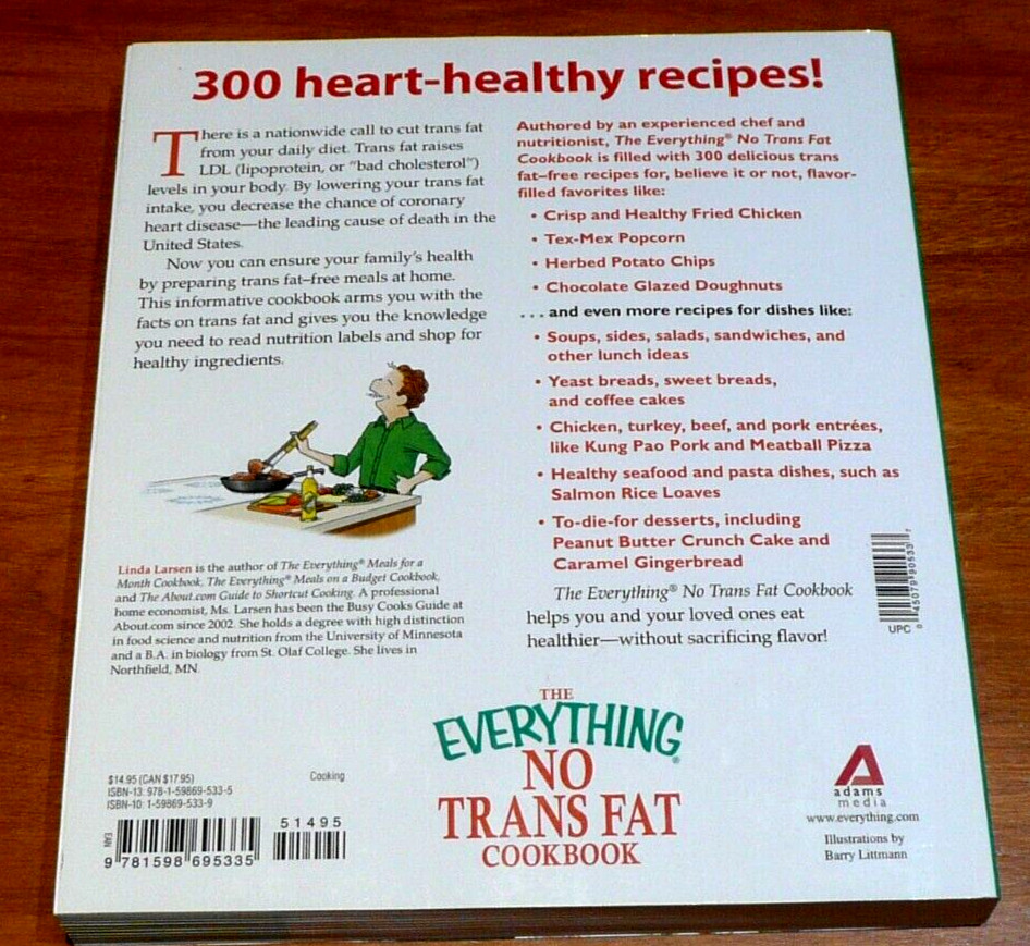 Everything® Ser.: No Trans Fat Cookbook : From Store Shelves to Your Kitchen Tab