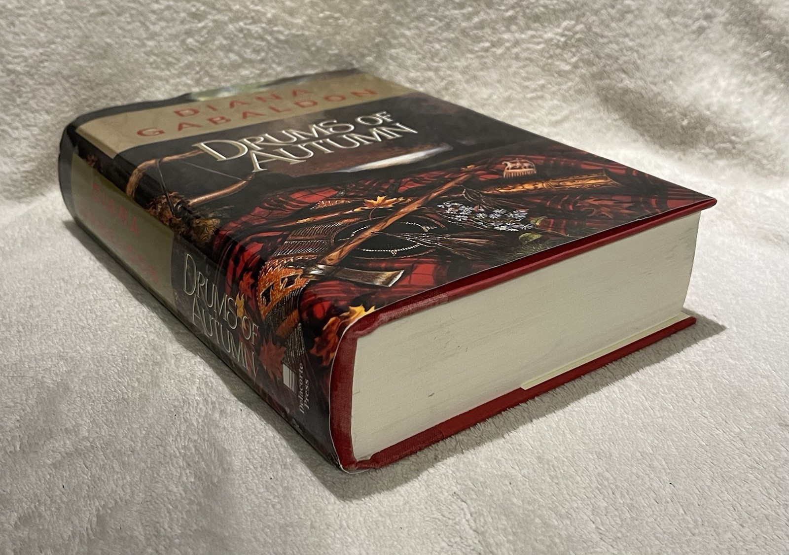 *SIGNED* Drums of Autumn – Diana Gabaldon 1st Edition OUTLANDER Series VG