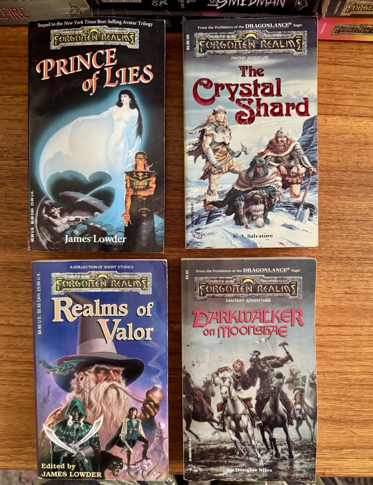 FORGOTTEN REALMS 53x PAPERBACK Book LOT Fantasy TSR Trilogies Etc