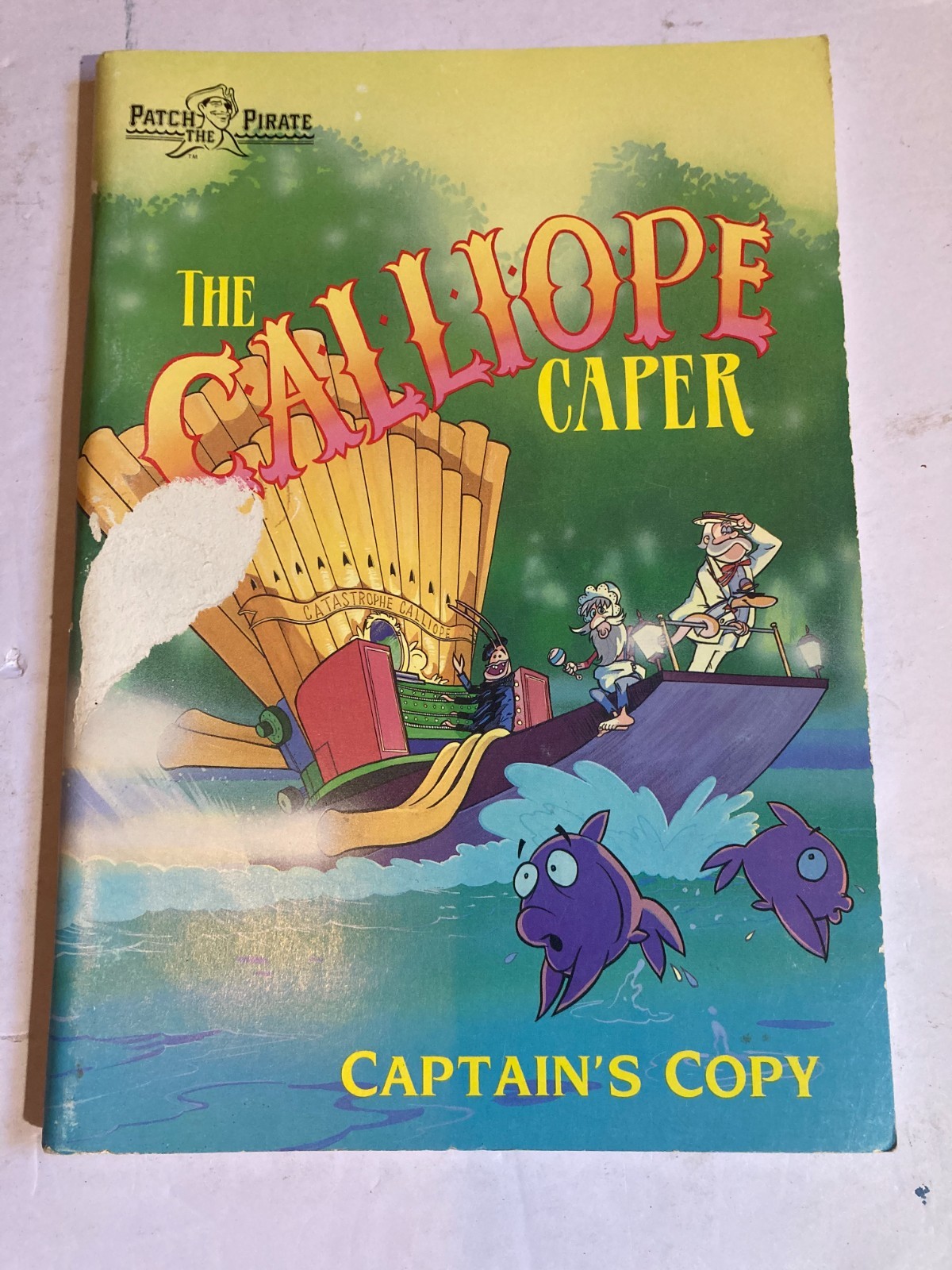 Lot PATCH THE PIRATE vintage SING ALONG songbook CAPTAINS COPY music CHILDRENS