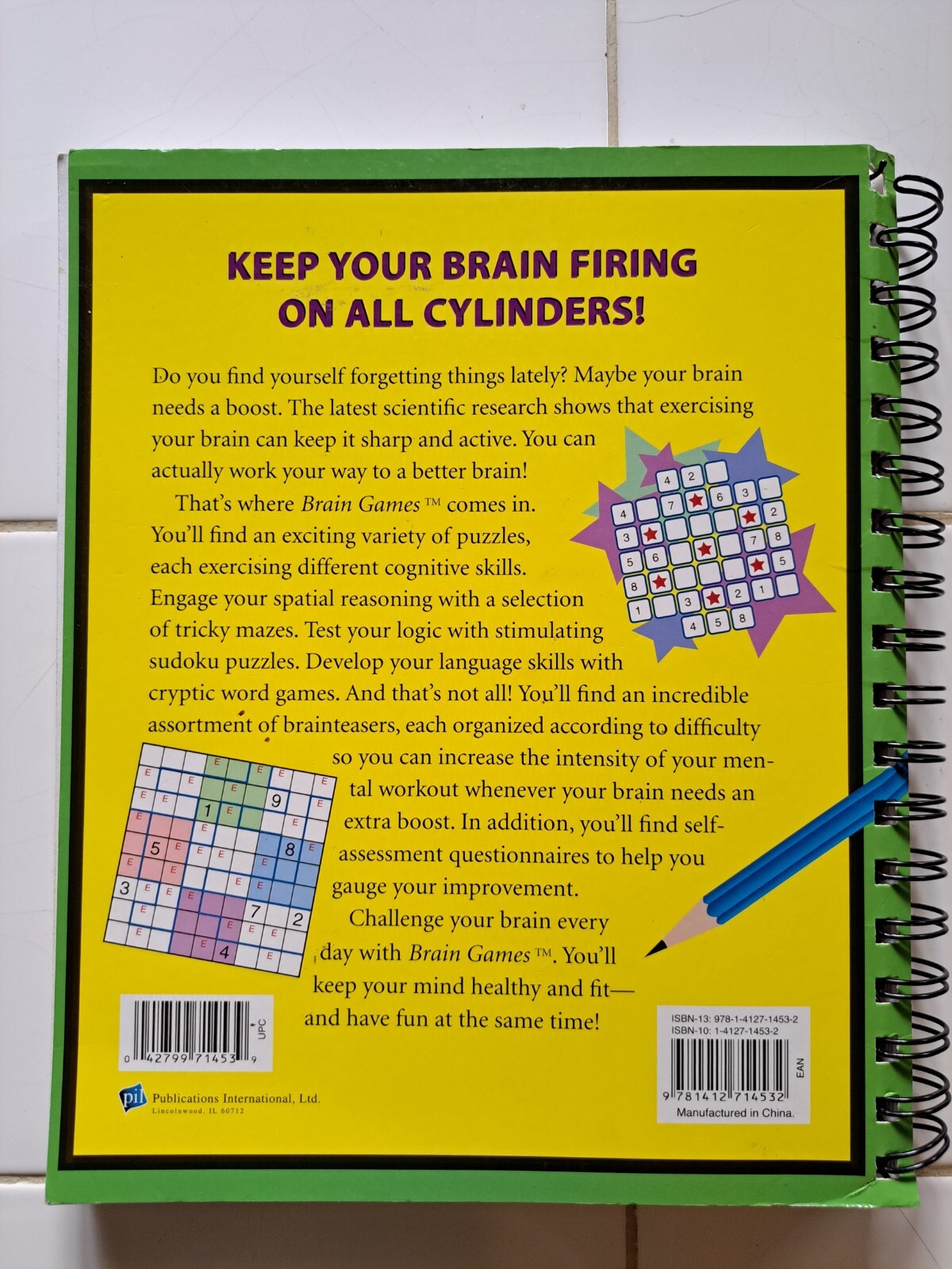 Brain Games – Lower Your Brain Age in Minutes a Day Ser.: Brain Games 4 by…