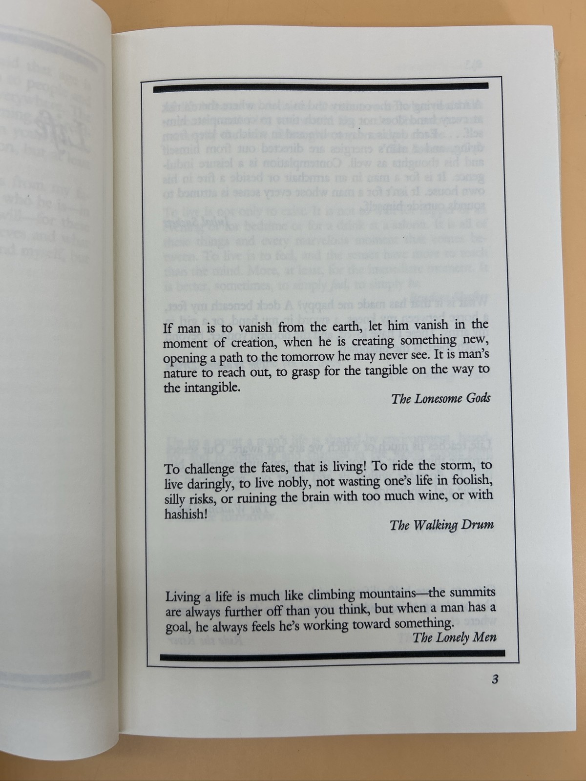 L’Amour’s Quotations: A Trail of Memories. Vintage. Bestseller novelist. USA lit