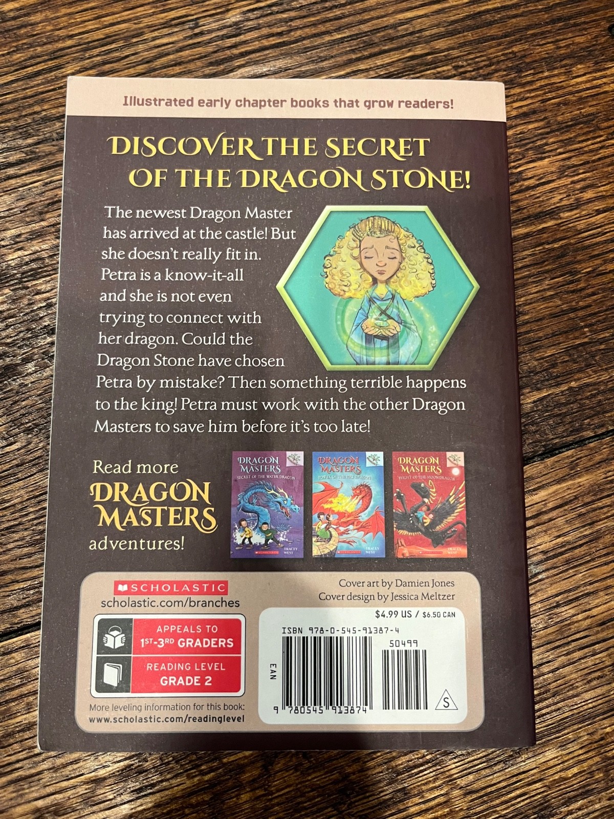 Dragon Masters Books 5-8 Scholastic Fantasy Adventure Paperback Set
