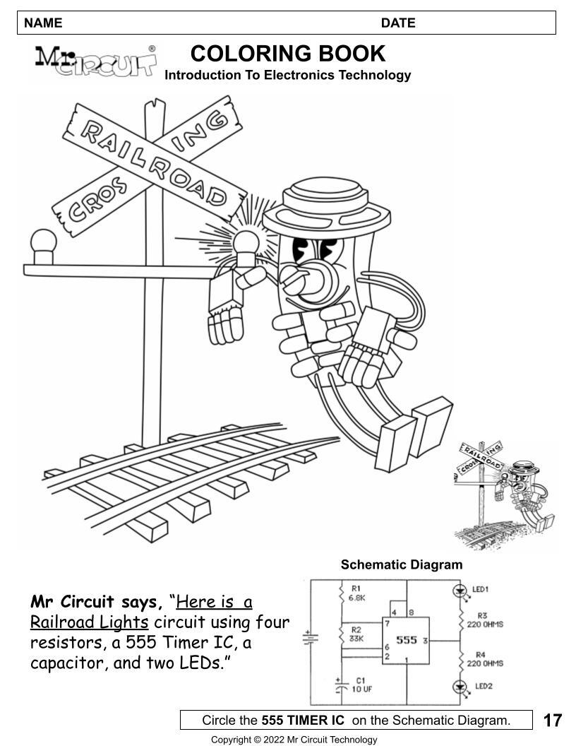 P#01 Teach STEM Technology Electronics – Grades 2, 3, 4 Elem School – Mr Circuit