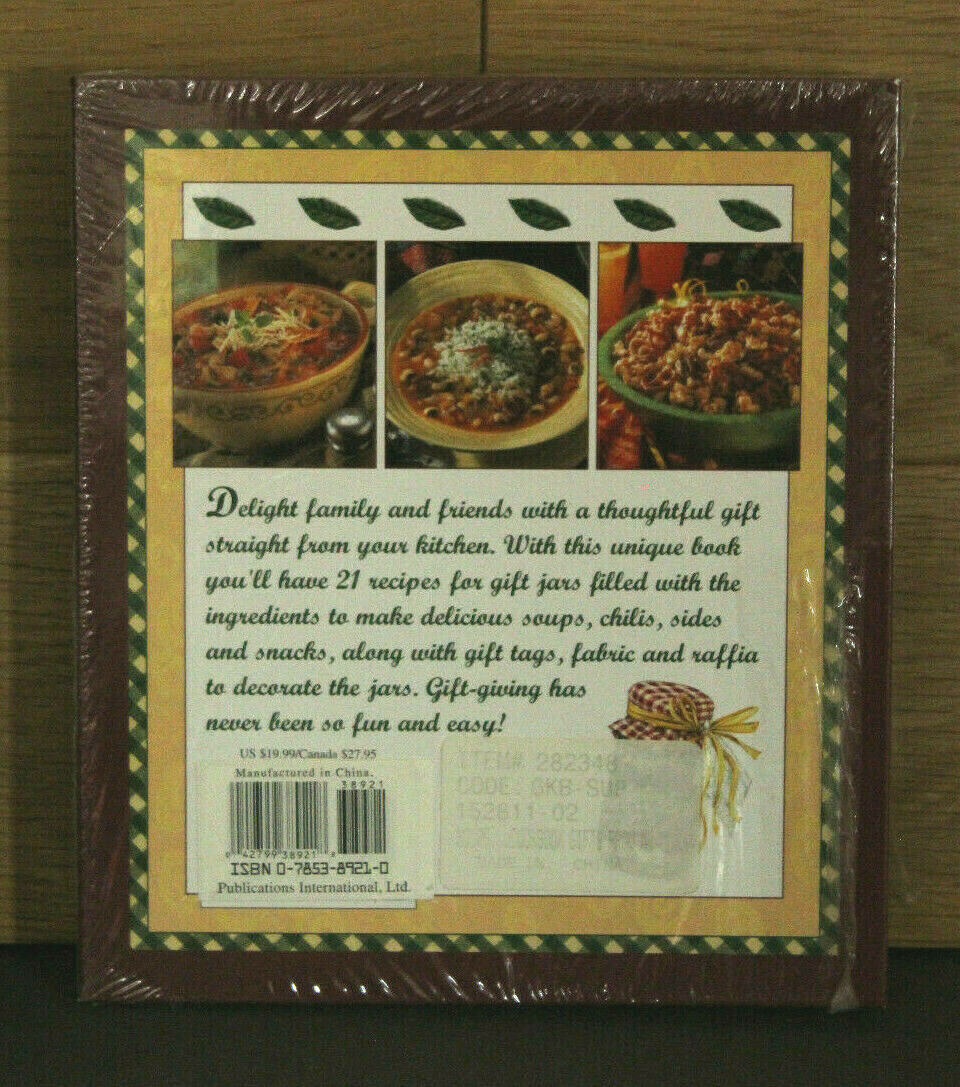 Set of 2 Gifts from a Jar (Cookies, Brownies, Bars – Soups, Chilis, More) *NEW*
