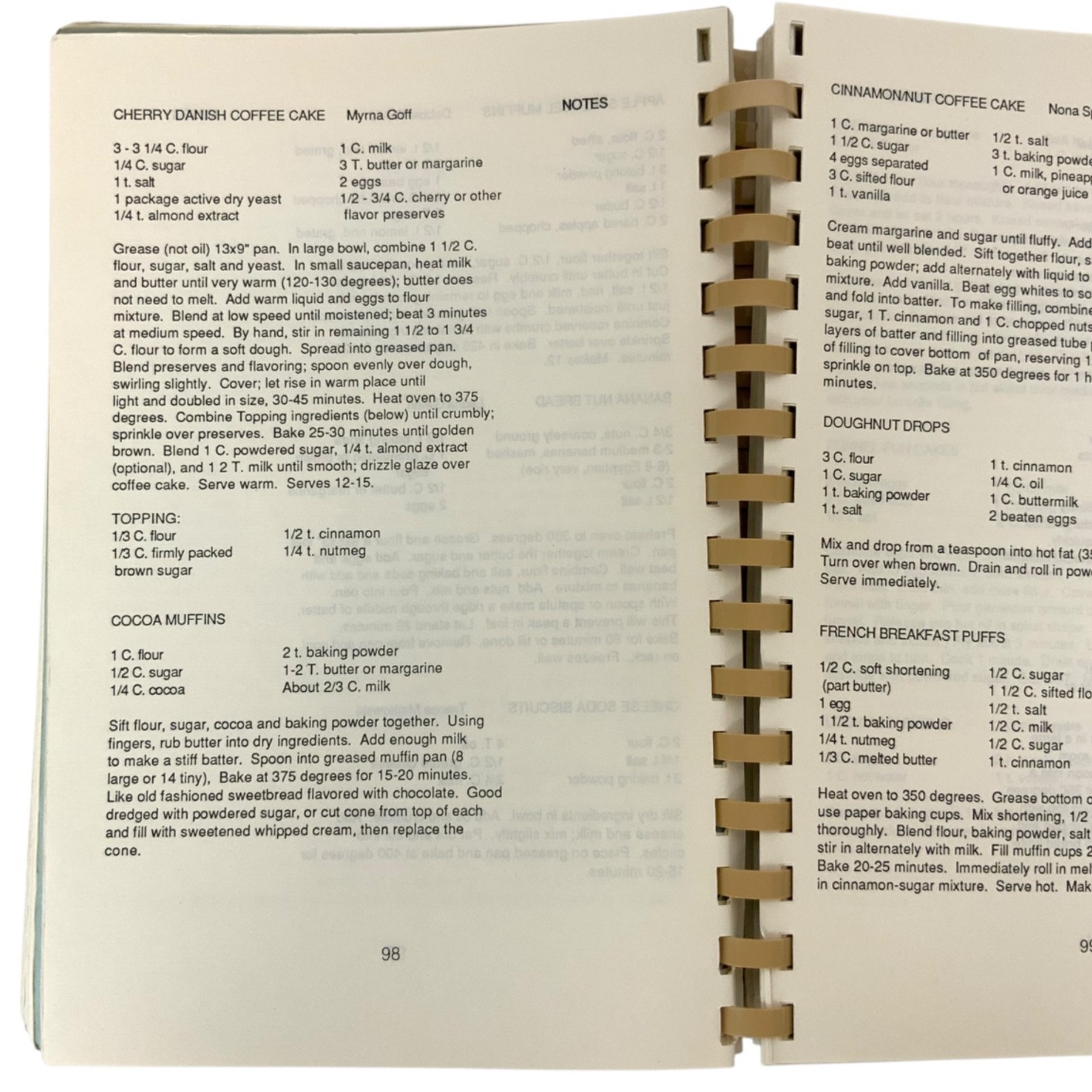 What Cooks In Cairo Coca-Cola 1989 Maadi Womens Guild Spiral-Bound Cookbook