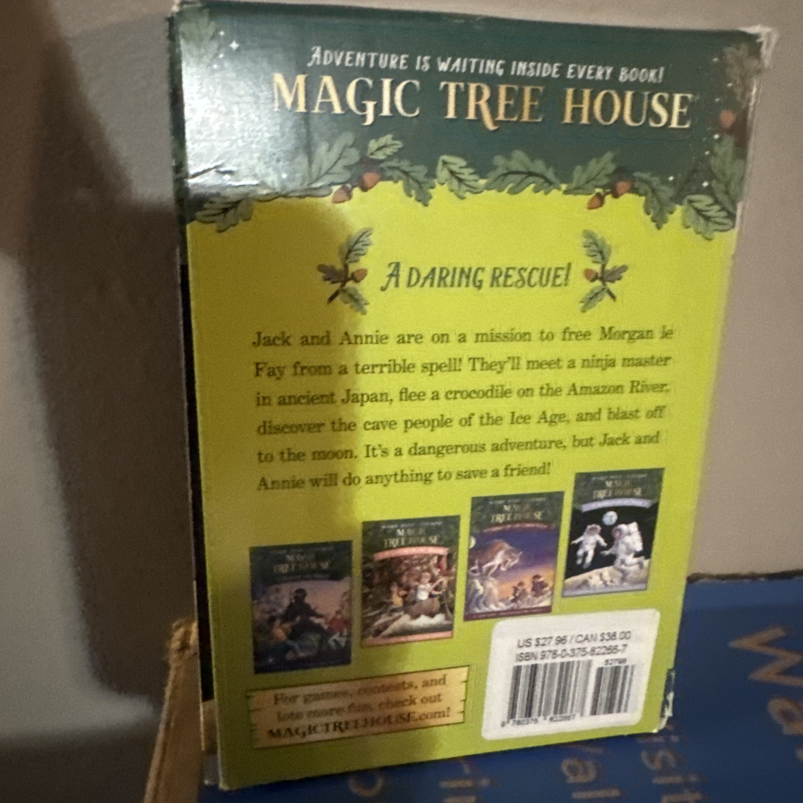 Magic Tree House Books 5-8 Boxed Set by Mary Pope Osborne (2002, Uk-Trade Paper)