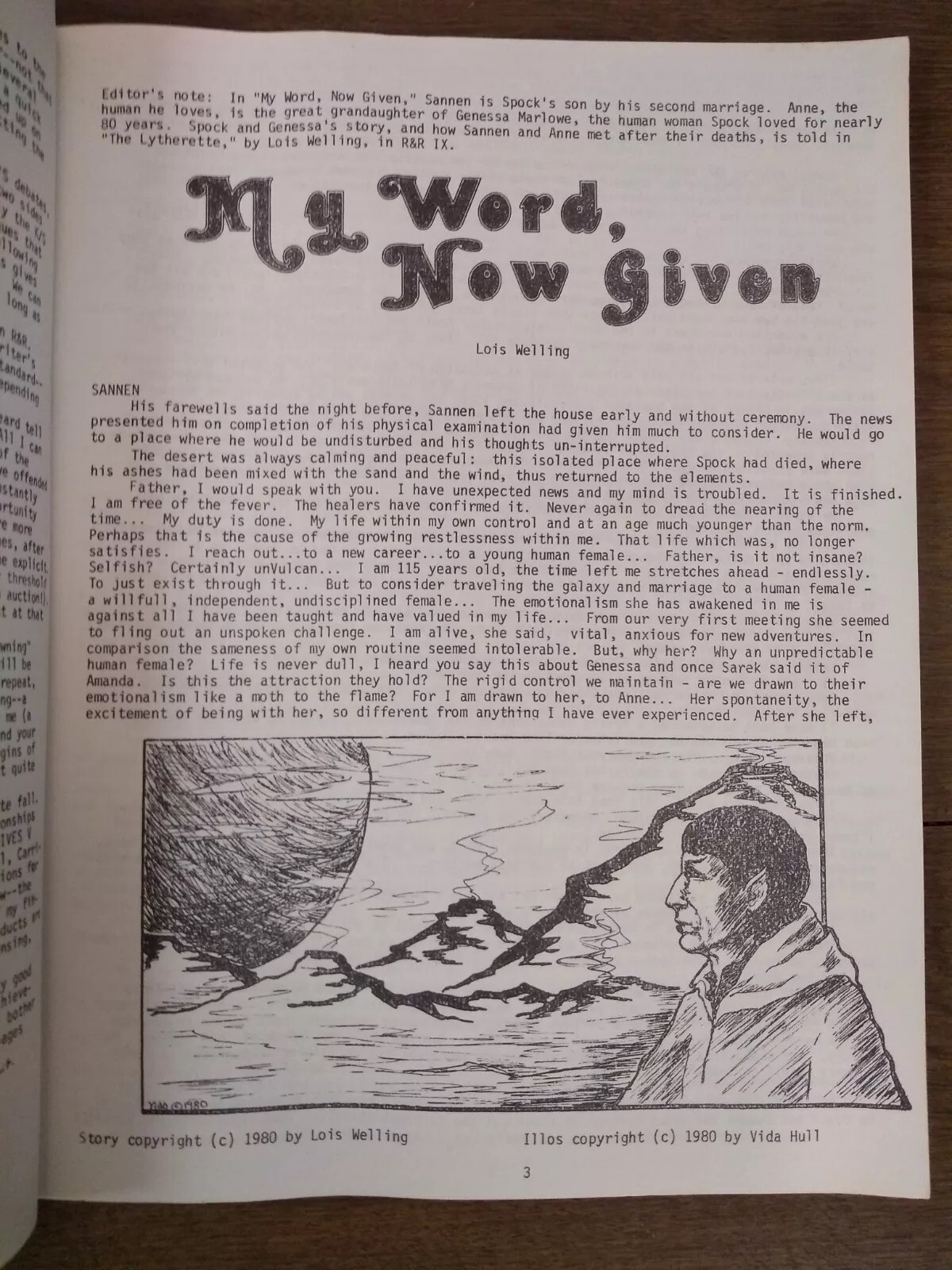 R&R XII – Star Trek Zine Fanzine 1980 Yeoman Press Fiction Art