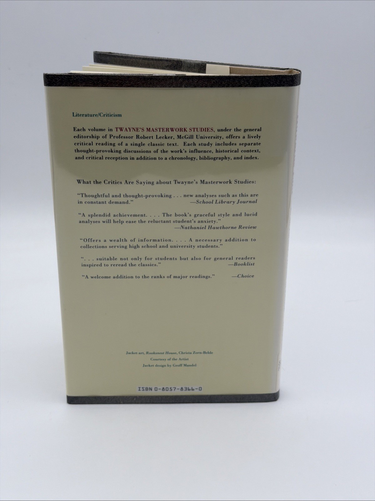 Howards End : E. M.Forster’s House of Fiction by Alistair M. Duckworth (1992,…