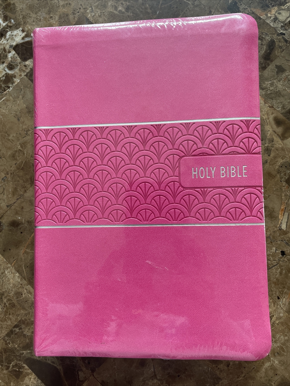 NIV Large Print Bible & Devotional Journal Set with Prayer Card – Pink – NEW
