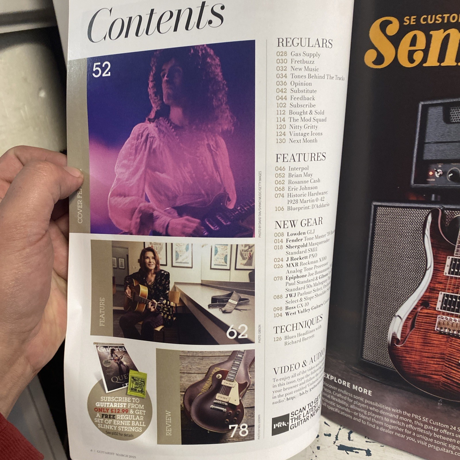 Guitarist Magazine The Band Queen Brian May