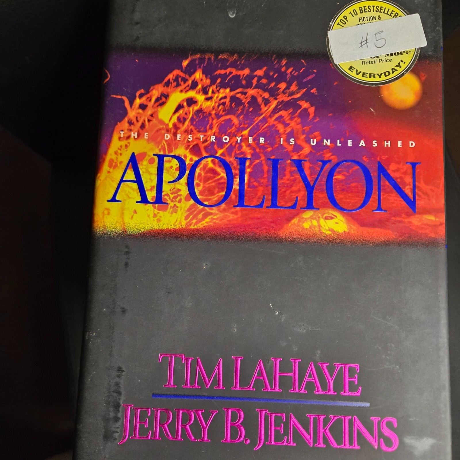 Left Behind Series Lot Tim Lahaye Jerry Jenkins 5-10 & 12 7 Books Large 9.25