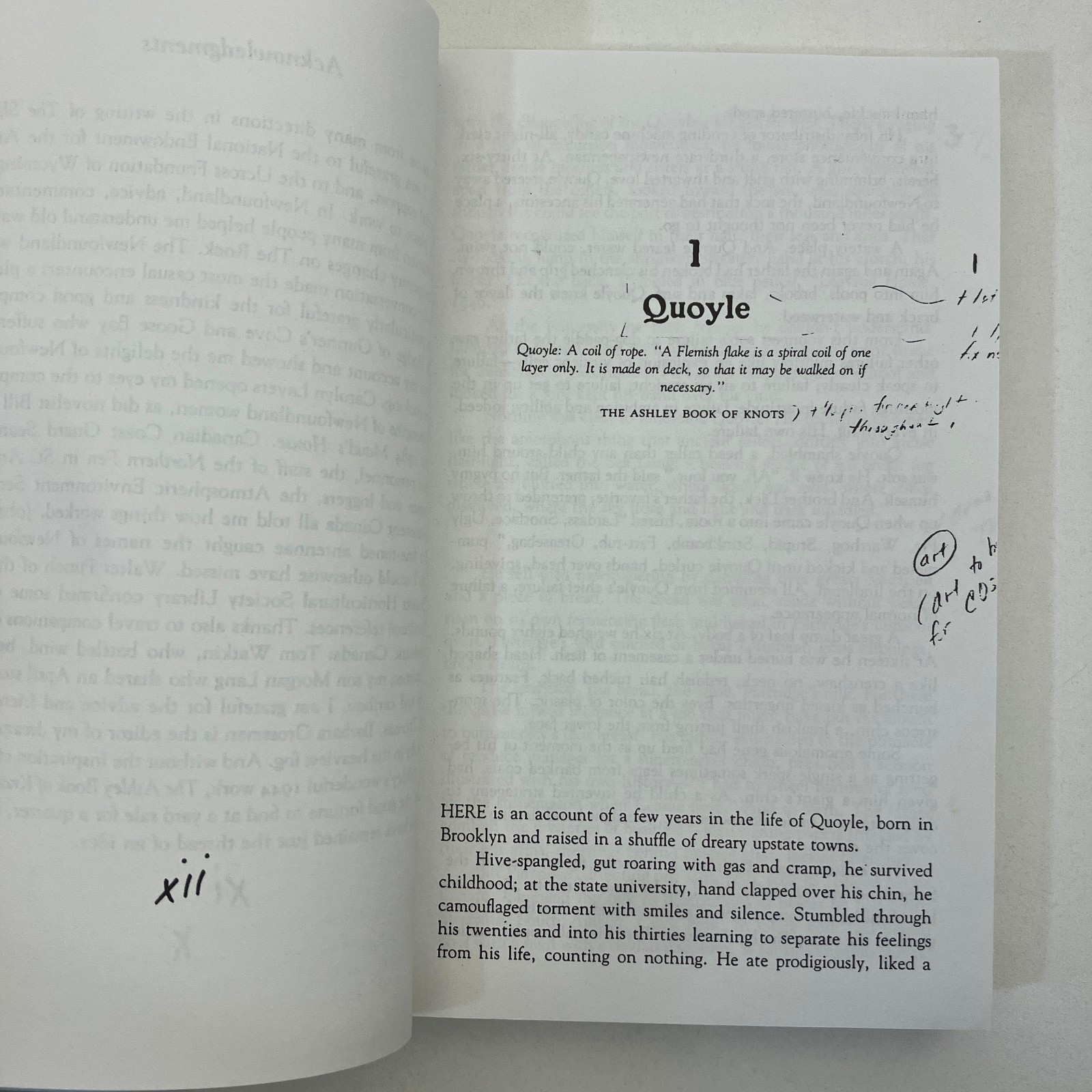 The Shipping News E Annie Proulx Uncorrected Advance Proof 1993 TPB Scribner’s